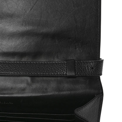 Balenciaga Grained Calfskin Car Flap Bag Black 11 of 14