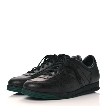 Gucci Calfskin Mens Low Top Sneakers 8.5 Black 3 of 9