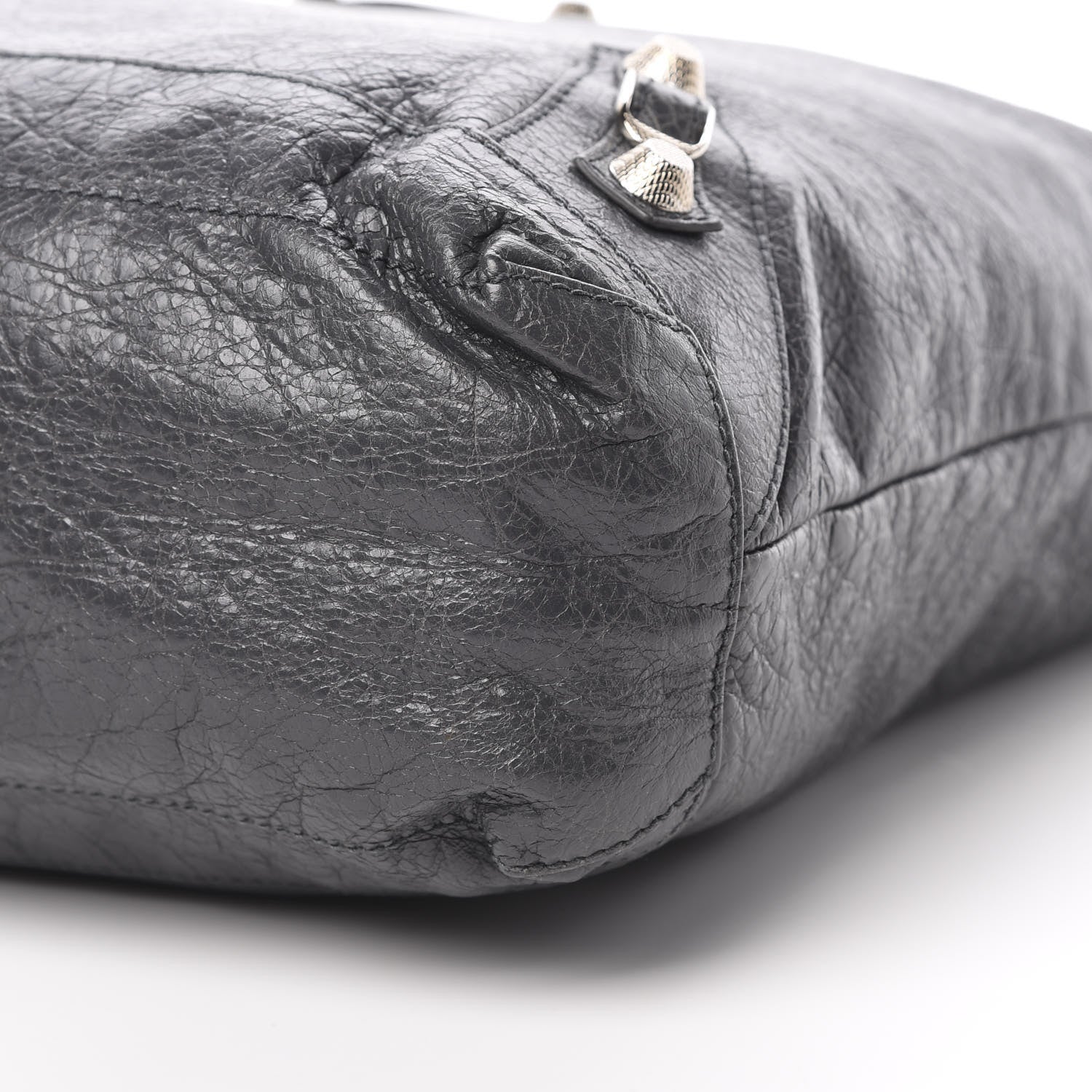 Balenciaga Agneau Giant 21 Silver Hardware Day Hobo Gris Tarmac 10 of 11