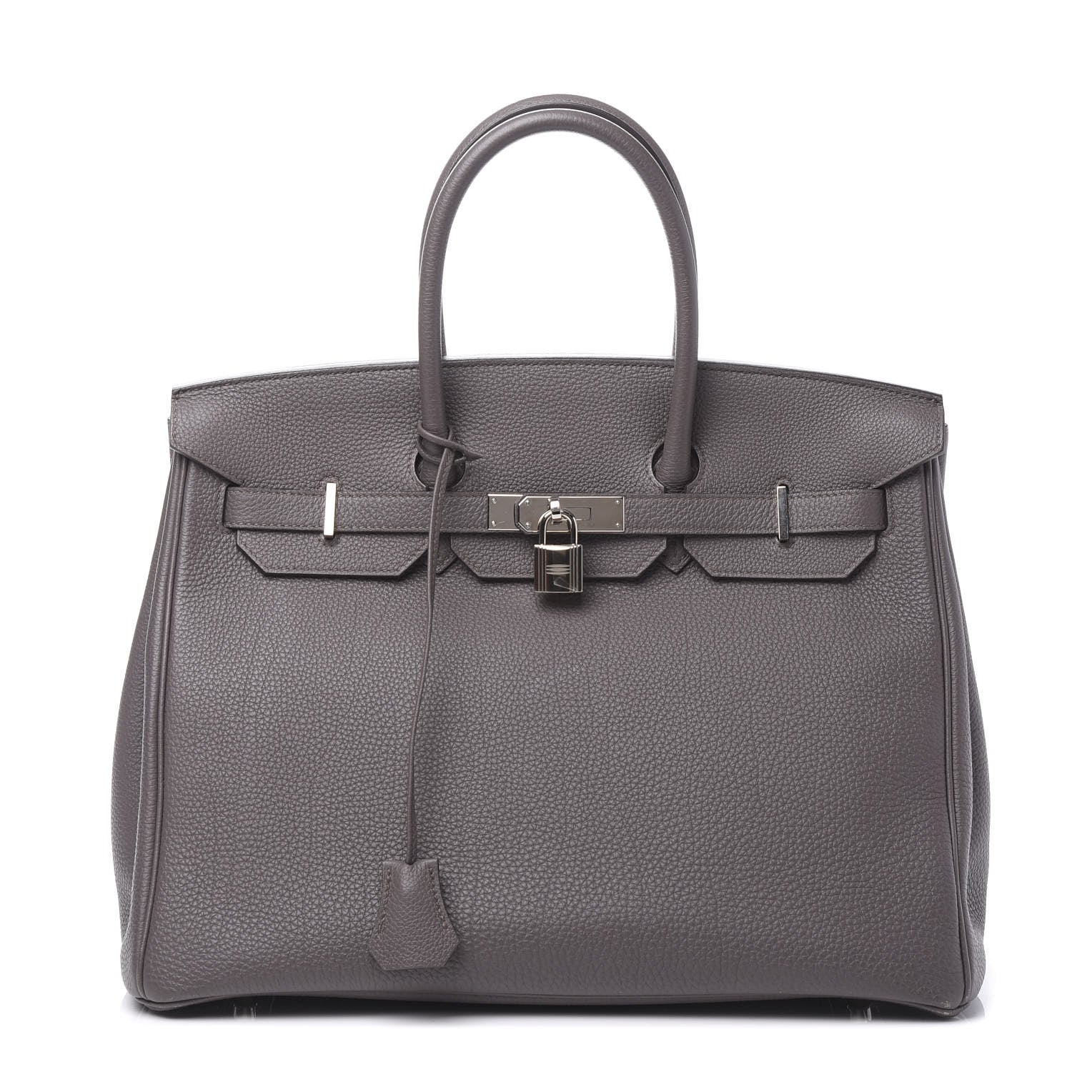 Hermes Togo Birkin 35 Etain 1 of 32