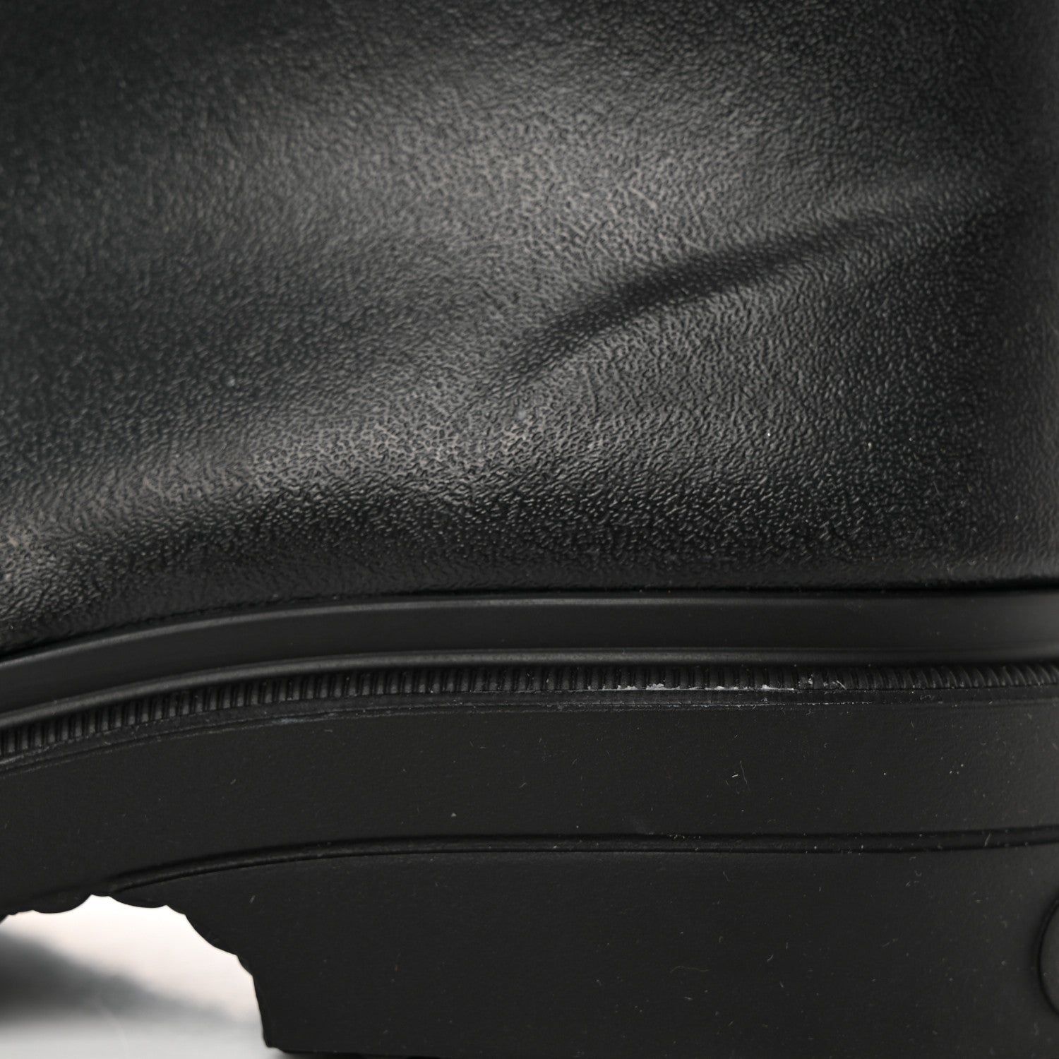 Chanel Caoutchouk CC High Boots 38 Black 11 of 13