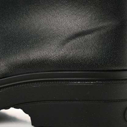Chanel Caoutchouk CC High Boots 38 Black 11 of 13