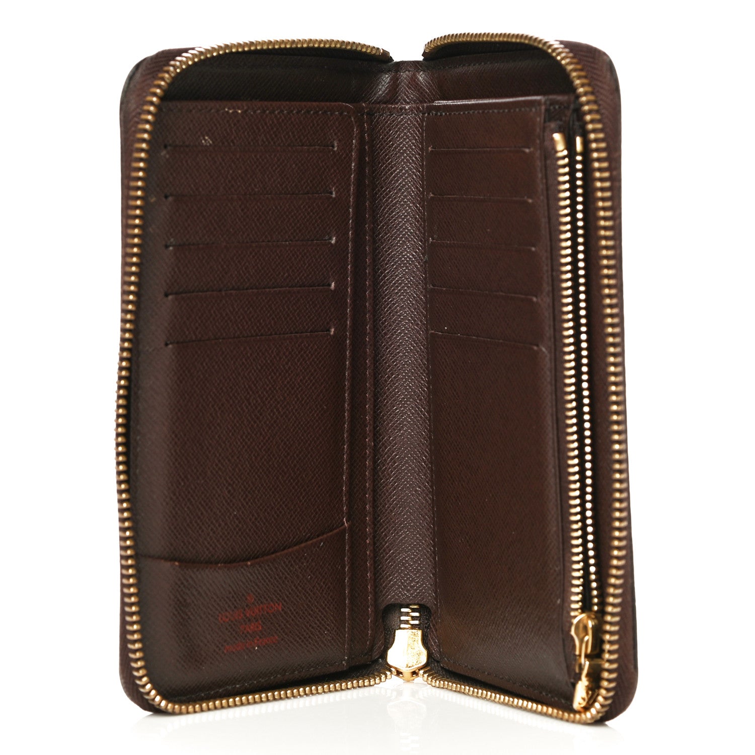Louis Vuitton Damier Ebene Zippy Compact Wallet 5 of 11