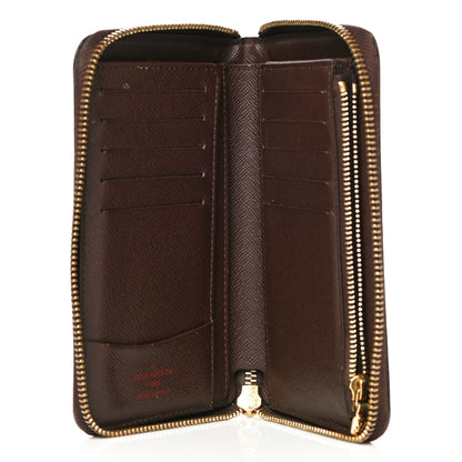 Louis Vuitton Damier Ebene Zippy Compact Wallet 5 of 11