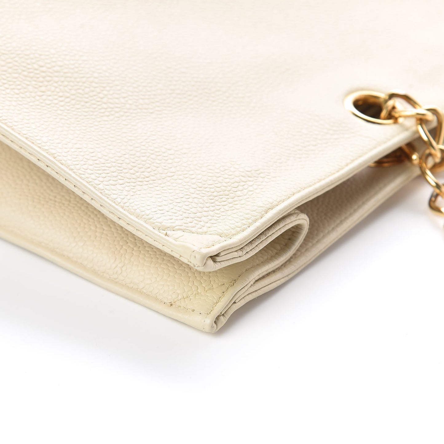 Caviar CC Shopper Tote Beige