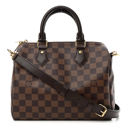 Louis Vuitton Damier Ebene Speedy Bandouliere 25 1 of 8