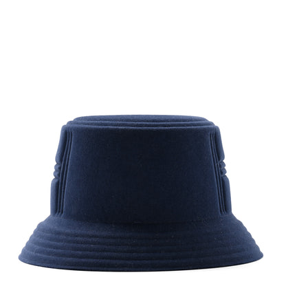 Hermes Rabbit Felt Dylan Hat 57 Bleu De Minuit 6 of 9