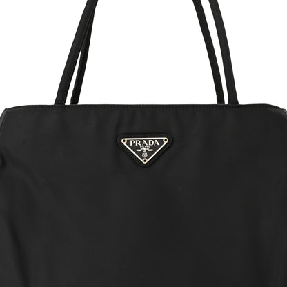 Prada Nylon Tessuto Shopping Tote Black 7 of 9