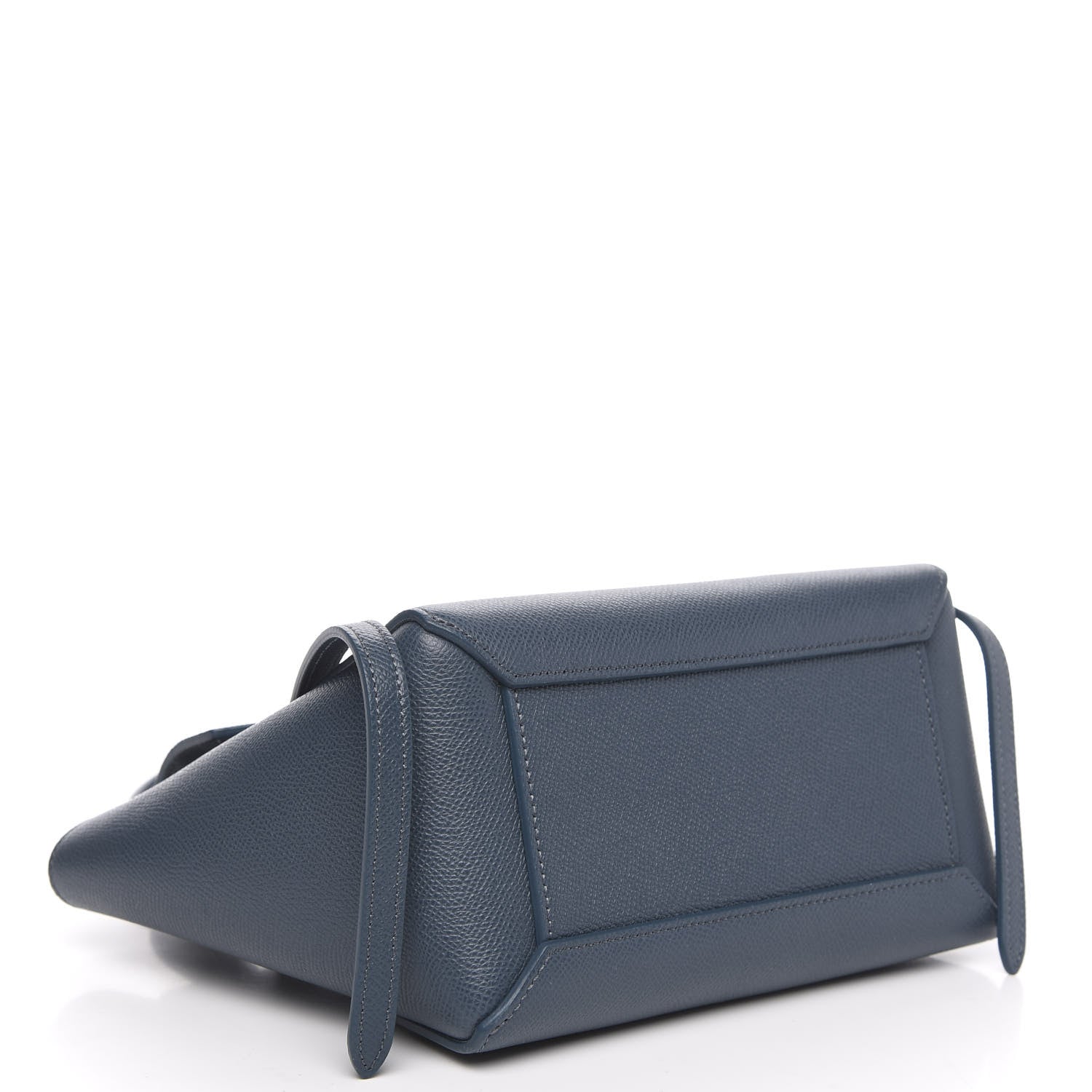 Celine Baby Grained Calfskin Nano Belt Bag Abyss Blue 5 of 10