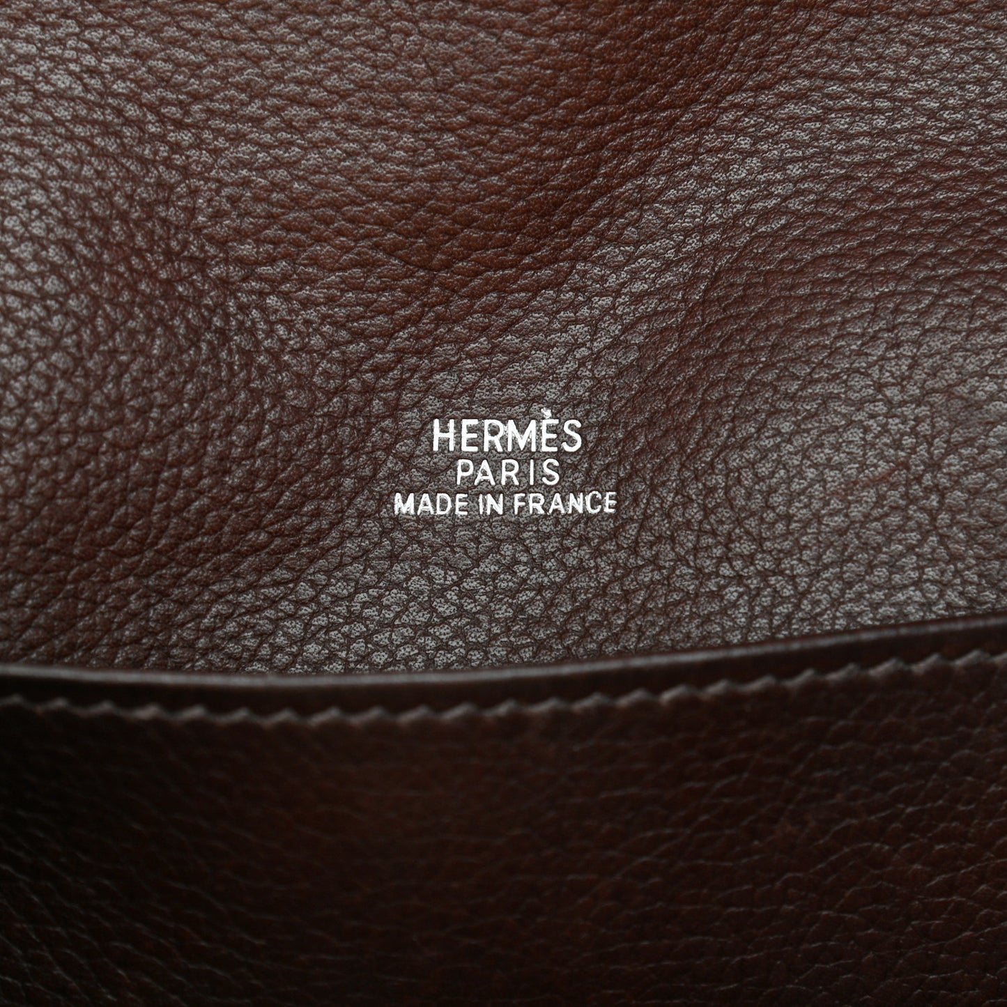 Evergrain Kelly Pochette Clutch Havane