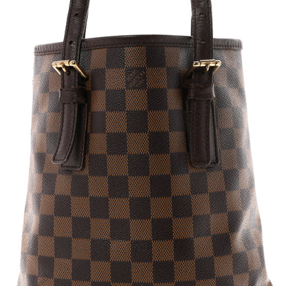 Louis Vuitton Damier Ebene Marais Bucket 23 7 of 9