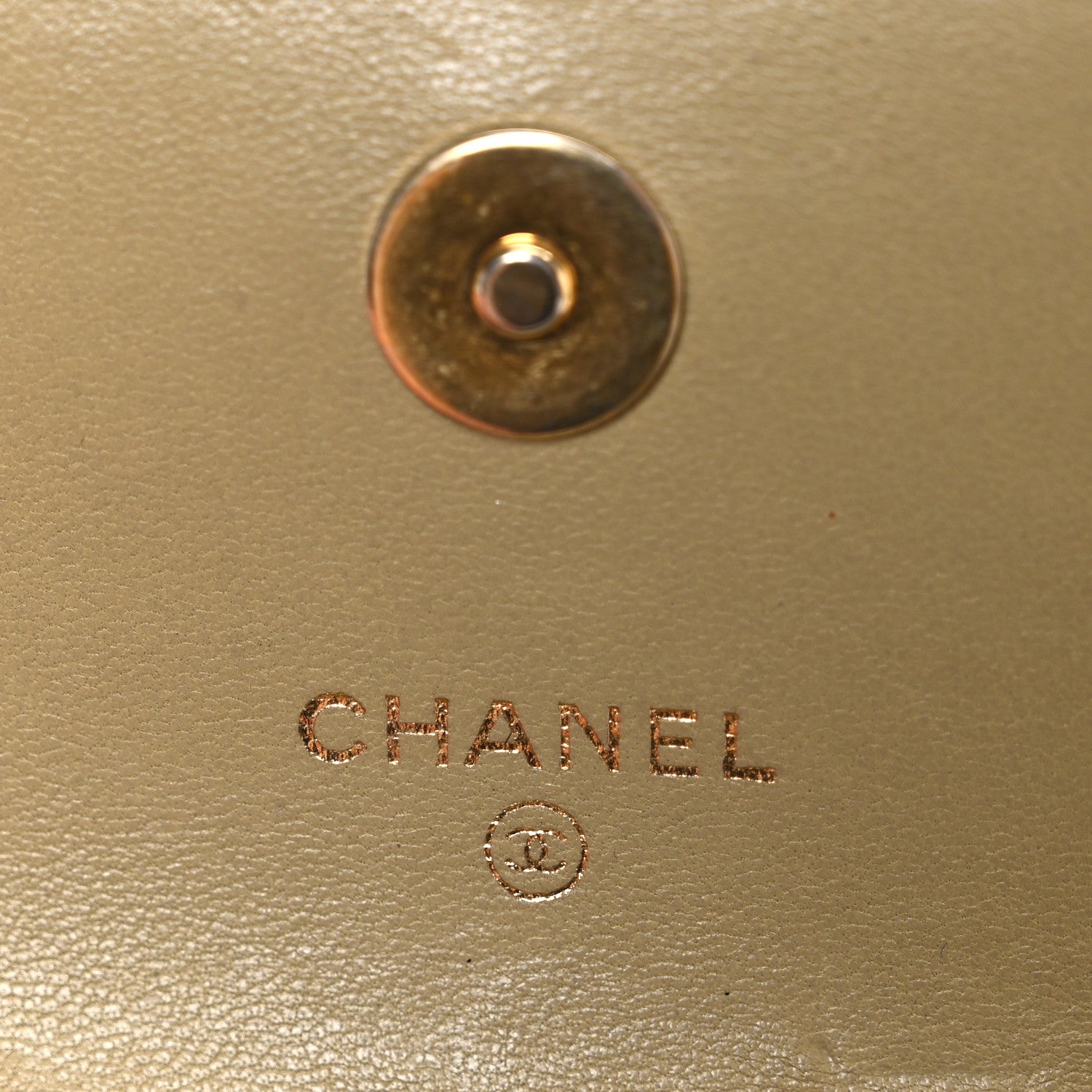 Chanel Lambskin Enamel Quilted Coco Hearts Clutch With Chain Light Green 6 of 11