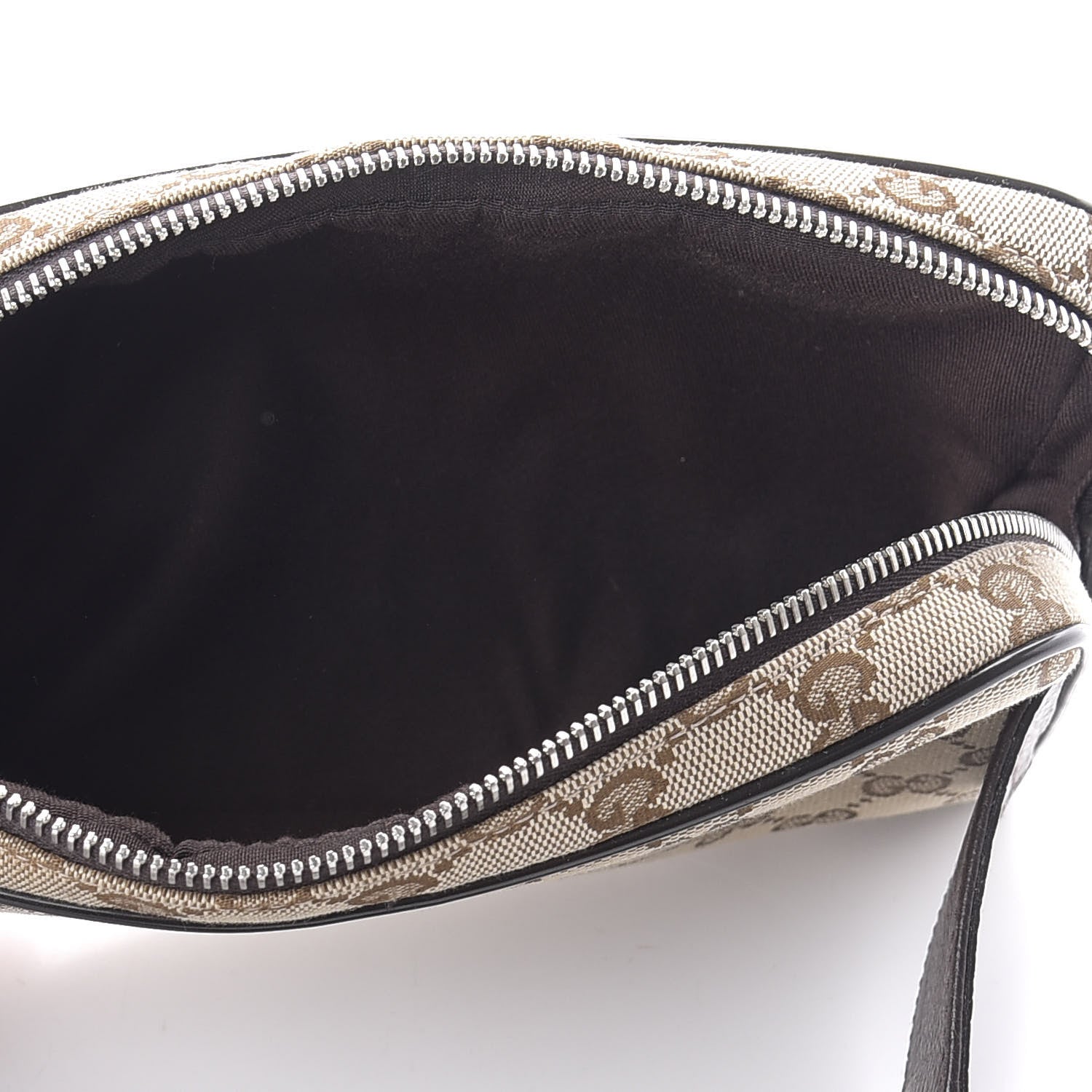 Gucci Monogram Belt Bag Dark Brown 5 of 9