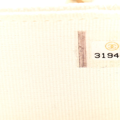 Chanel Caviar Quilted Mini Clutch With Chain White 8 of 12