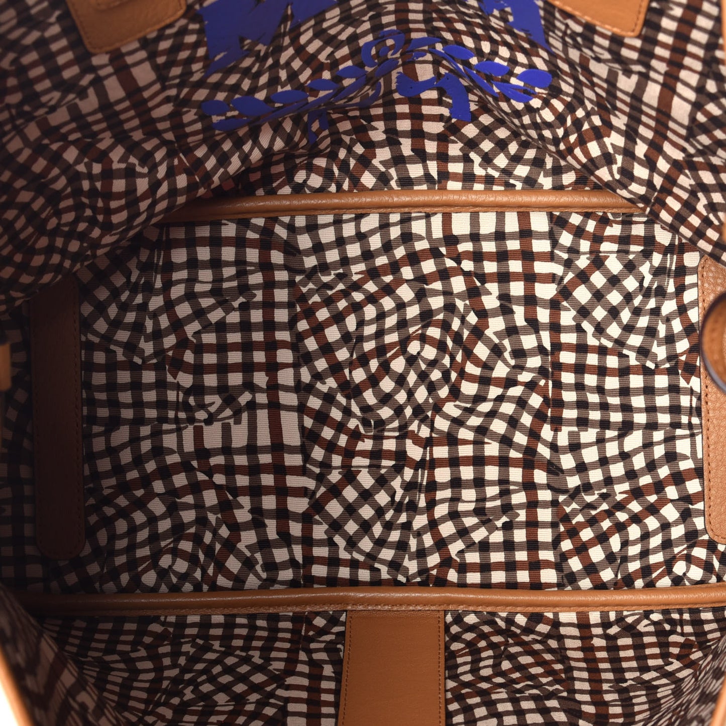 Visetos Medium Liz Reversible Shopper Tote Cognac