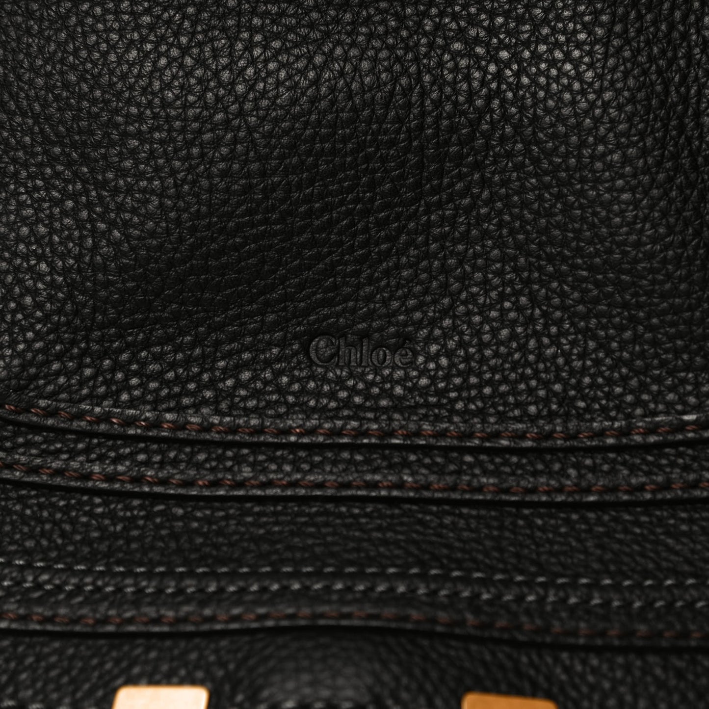 Calfskin Medium Marcie Satchel Black