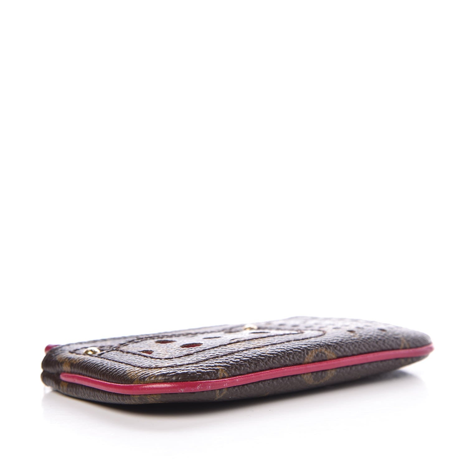 Louis Vuitton Monogram Perforated Key Pouch Fuchsia 6 of 9