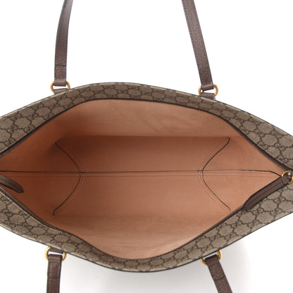 Gucci GG Supreme Monogram Medium Ophidia Shopping Tote Ebony 5 of 9
