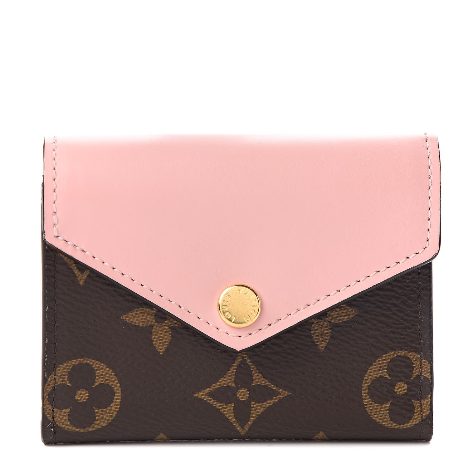 Louis Vuitton Monogram Zoe Wallet Rose Ballerine 1 of 6