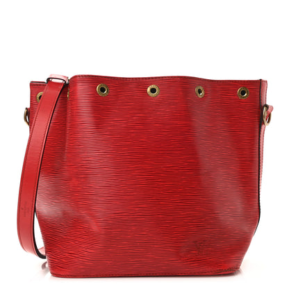 Louis Vuitton Epi Petit Noe Castillan Red 1 of 9