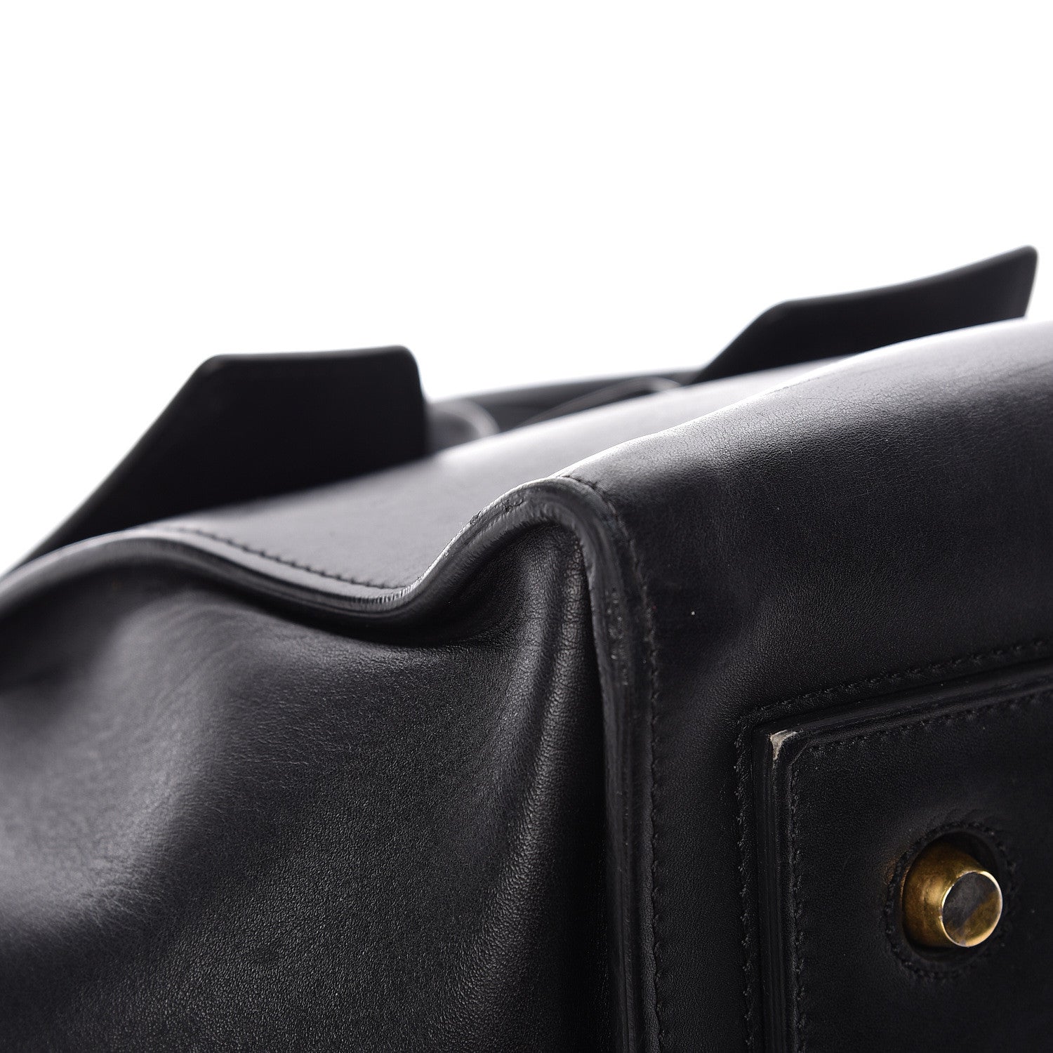 Celine Smooth Calfskin Small Tie Knot Tote Black 10 of 14