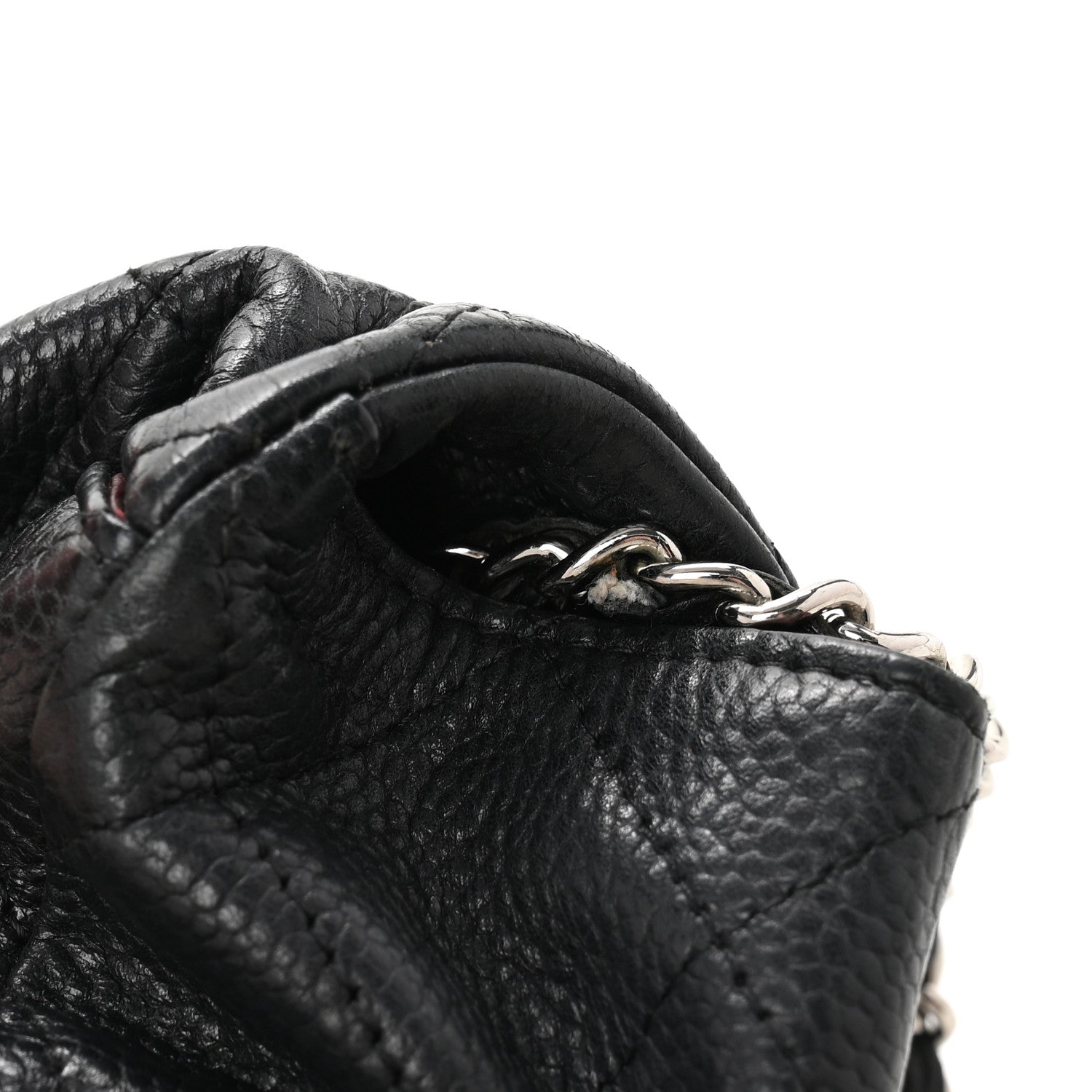 Chanel Caviar Quilted Clutch With Chain Flap Black 12 of 15