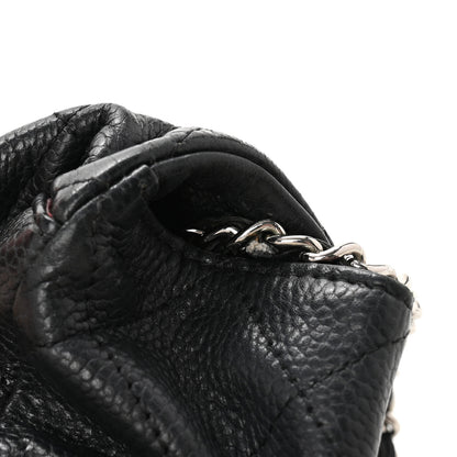 Chanel Caviar Quilted Clutch With Chain Flap Black 12 of 15