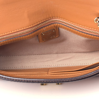 MCM Visetos Millie Wallet On Chain Cognac 5 of 9