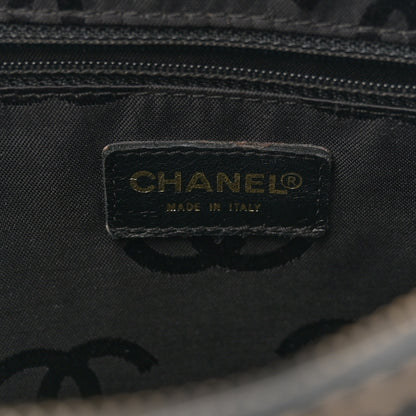 Chanel Calfskin Contrast Stitch Surpique Bowler Black 6 of 12