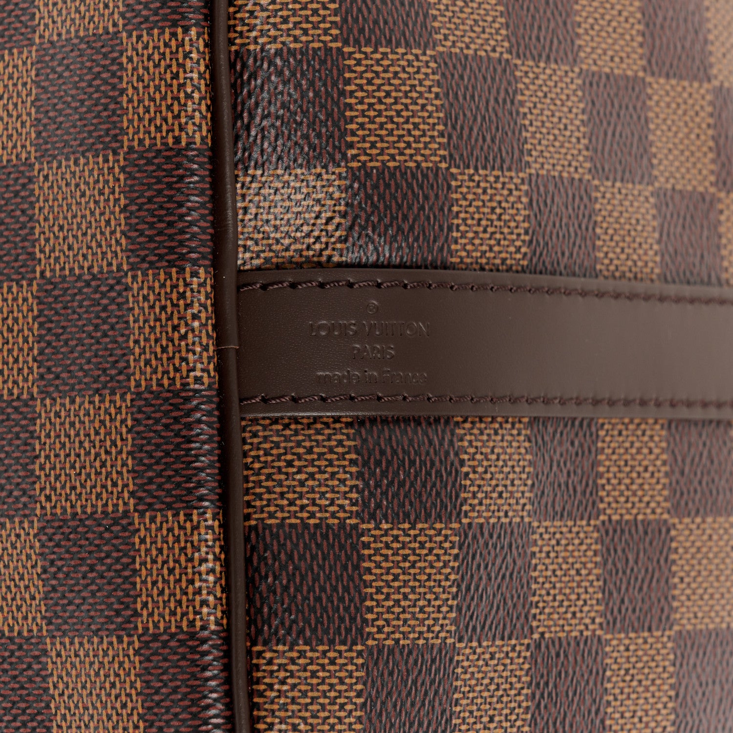 Louis Vuitton Damier Ebene Speedy Bandouliere 30 9 of 12