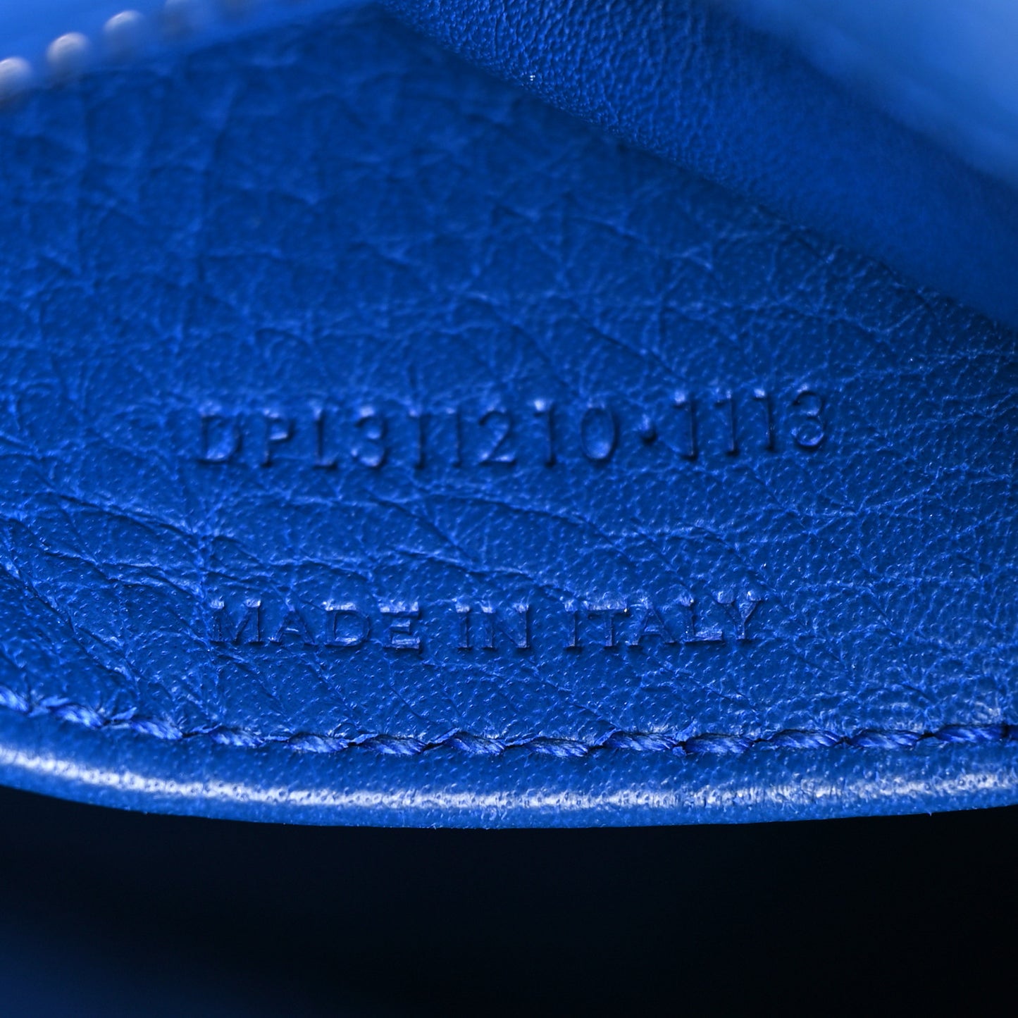 SAINT LAURENT Calfskin Small Classic Y Cabas Royal Blue