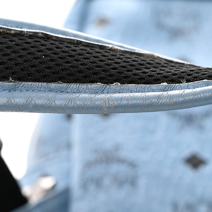 MCM Visetos Side Stud Mini Stark Backpack Blue 21 of 28