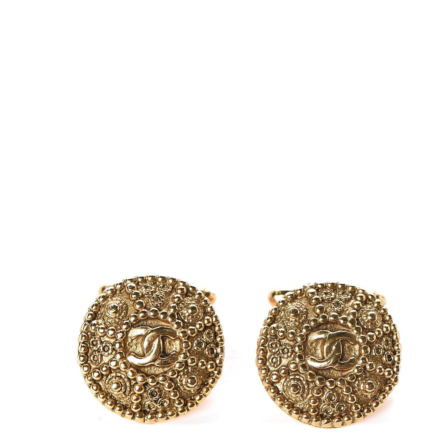 CC Cufflinks Gold