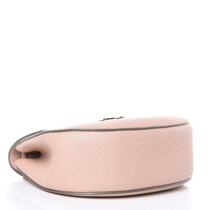 Chloe Grained Lambskin Mini Drew Shoulder Bag Cement Pink 4 of 13