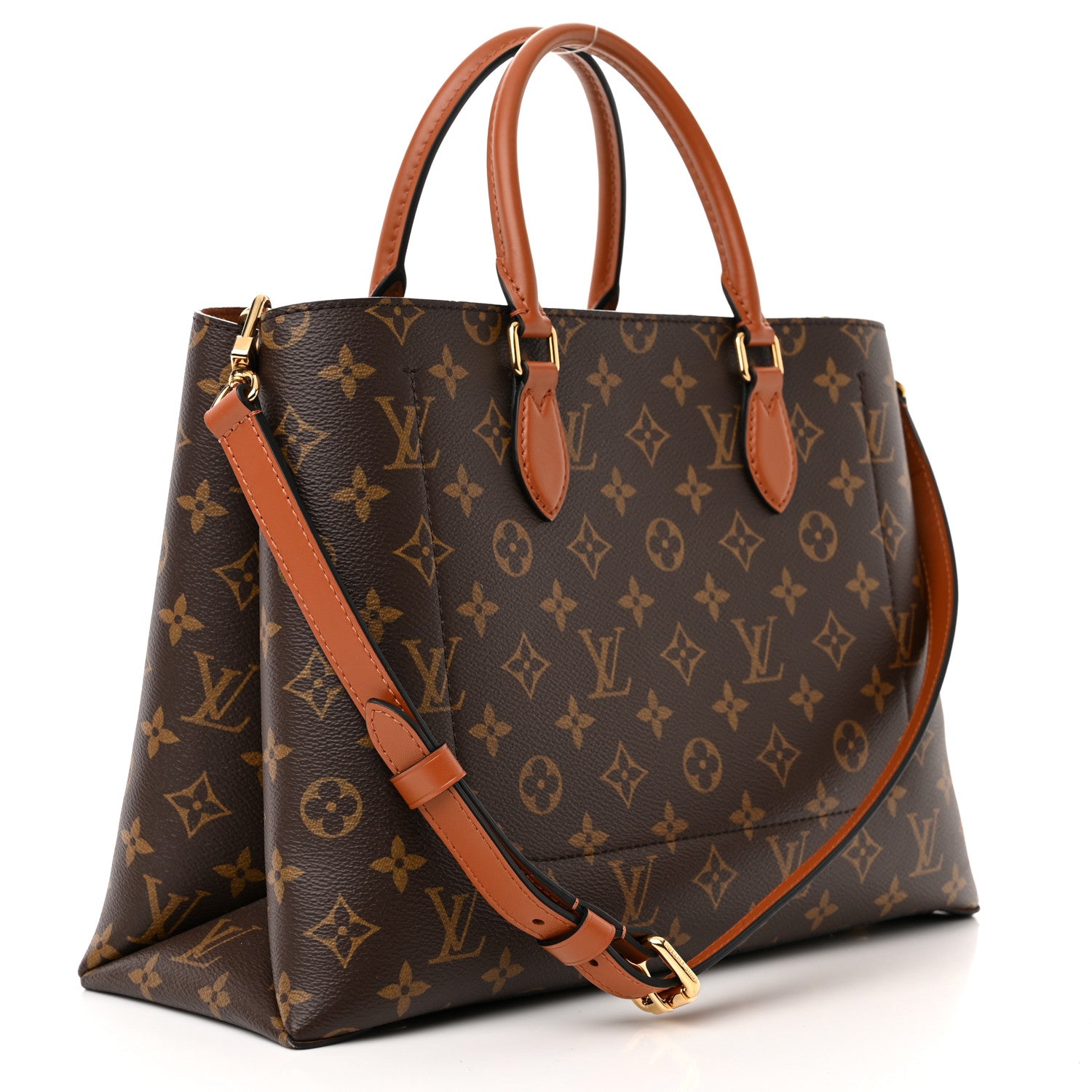 Louis Vuitton Monogram Flower Tote Caramel 3 of 10