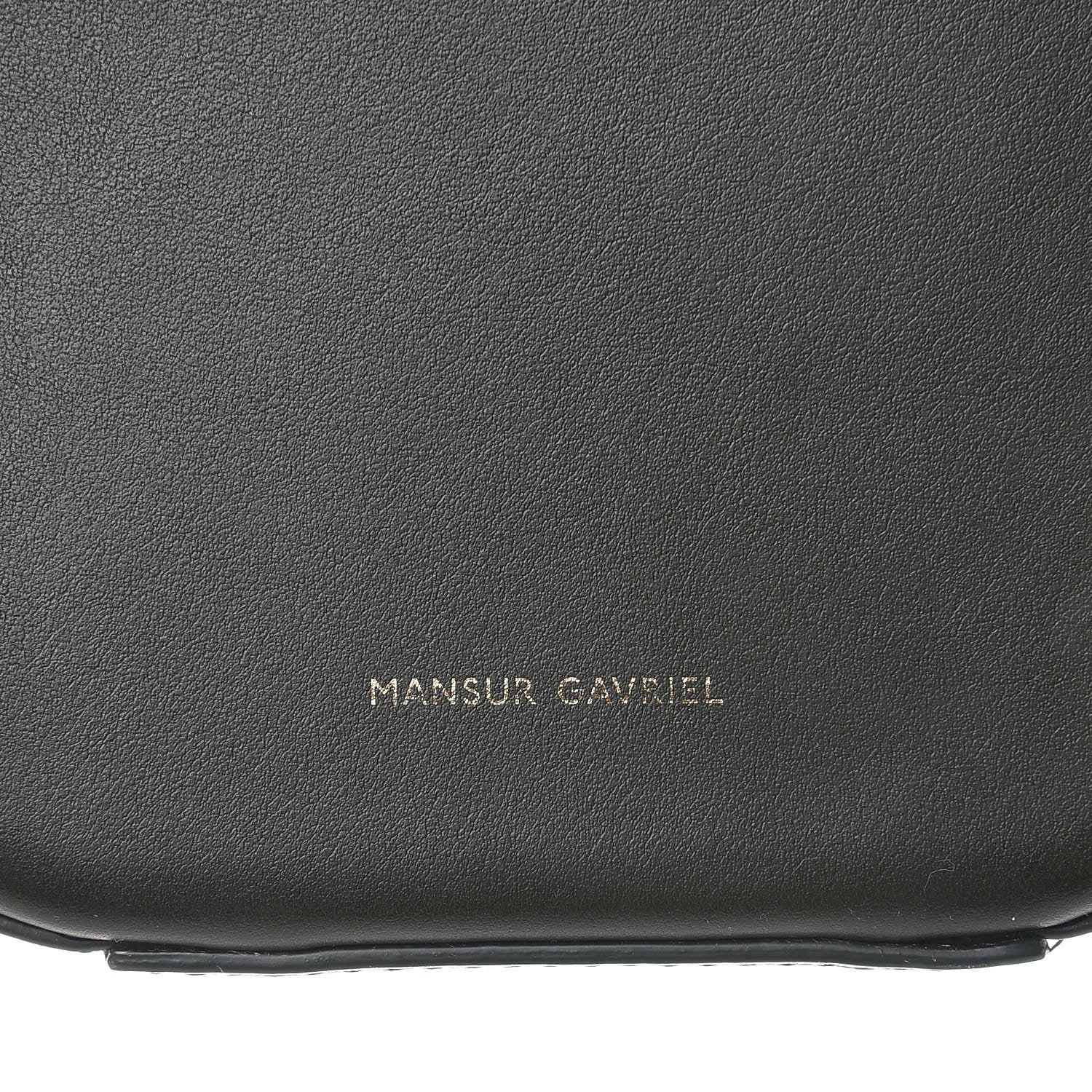 Mansur Gavriel Calfskin Circle Crossbody Bag Moss 7 of 7