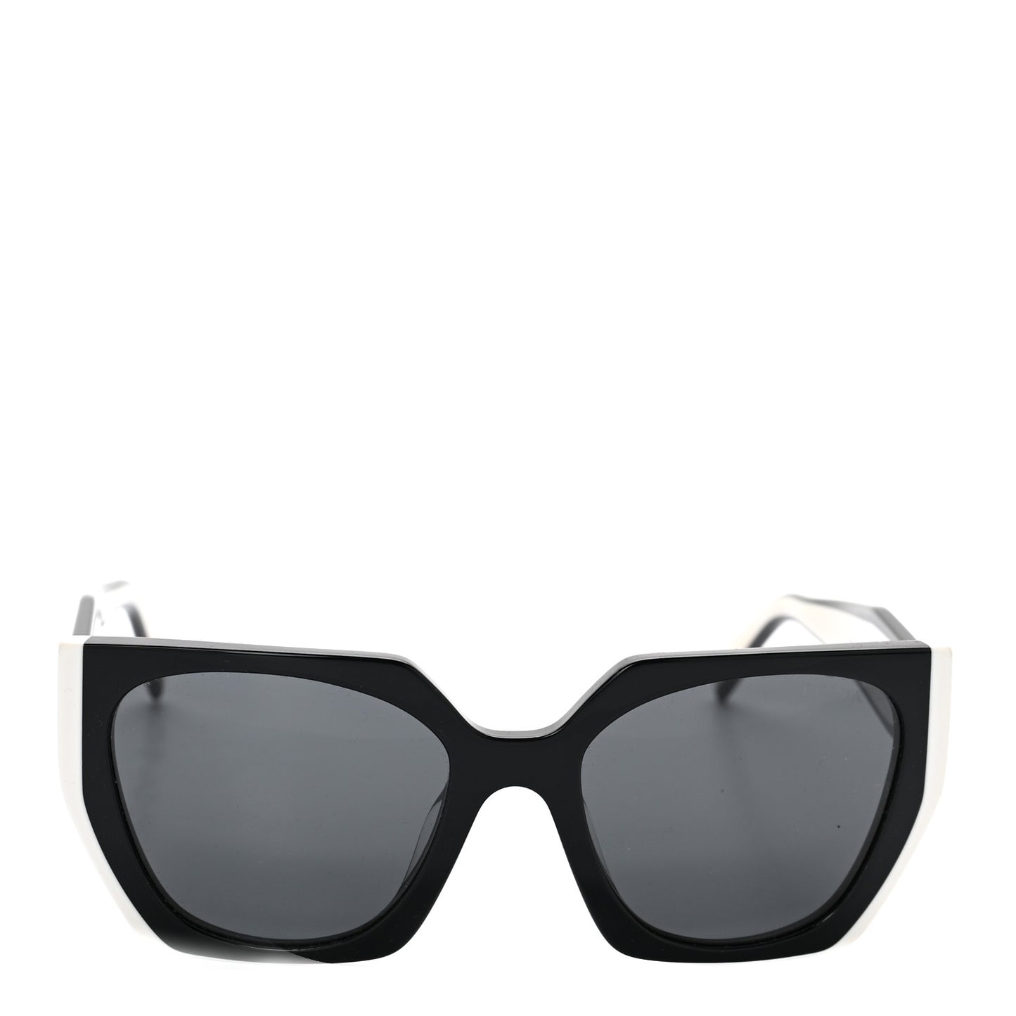 Square Sunglasses SPR 15W Black White
