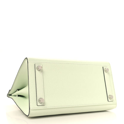 Hermes Epsom Birkin Sellier 25 Vert Fizz 4 of 11