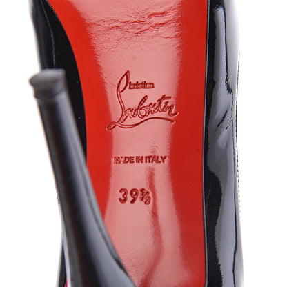 Christian Louboutin Patent Very Prive 120 Pumps 39.5 Black 7 of 12