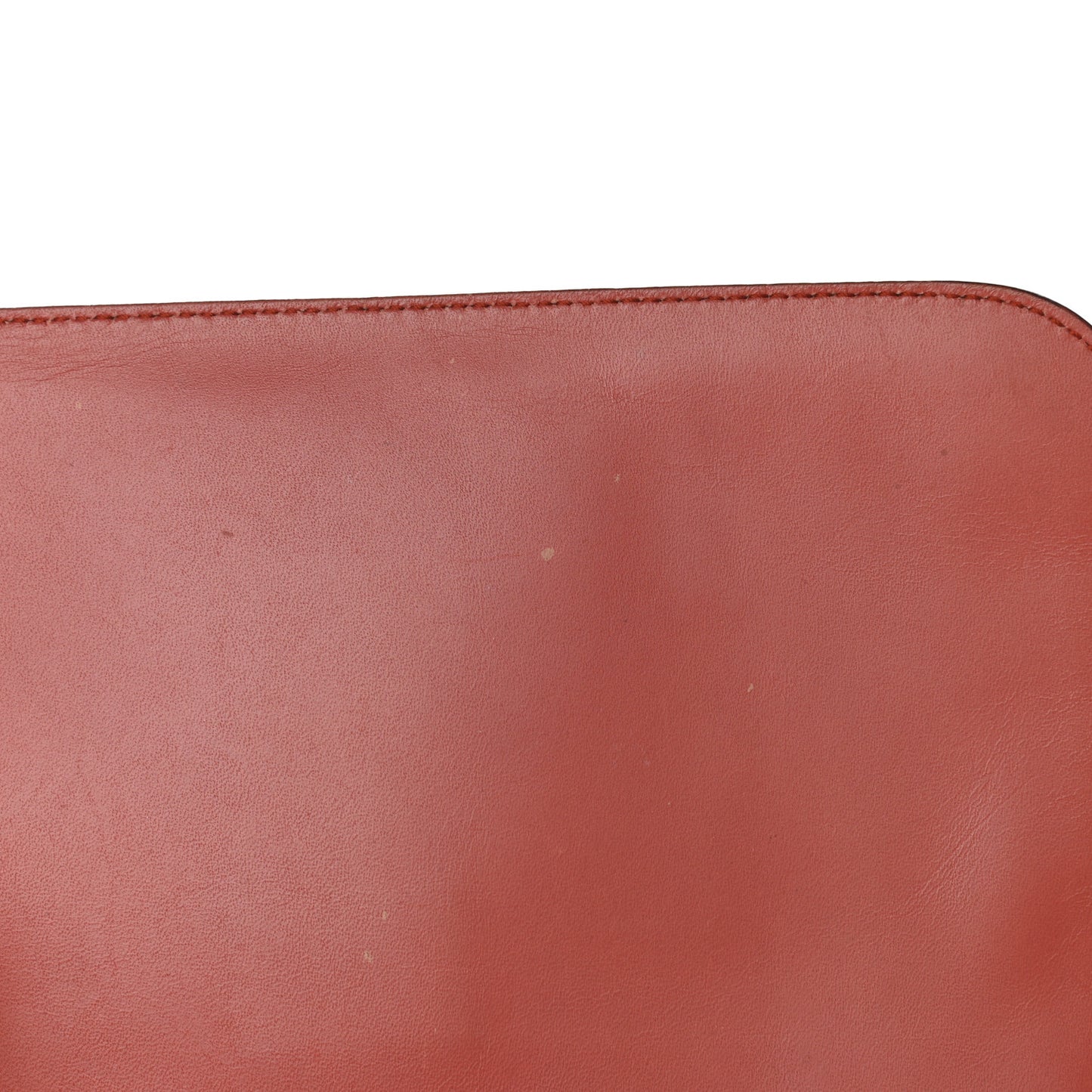 Metallic Monogram Medium Craft Tote Orange