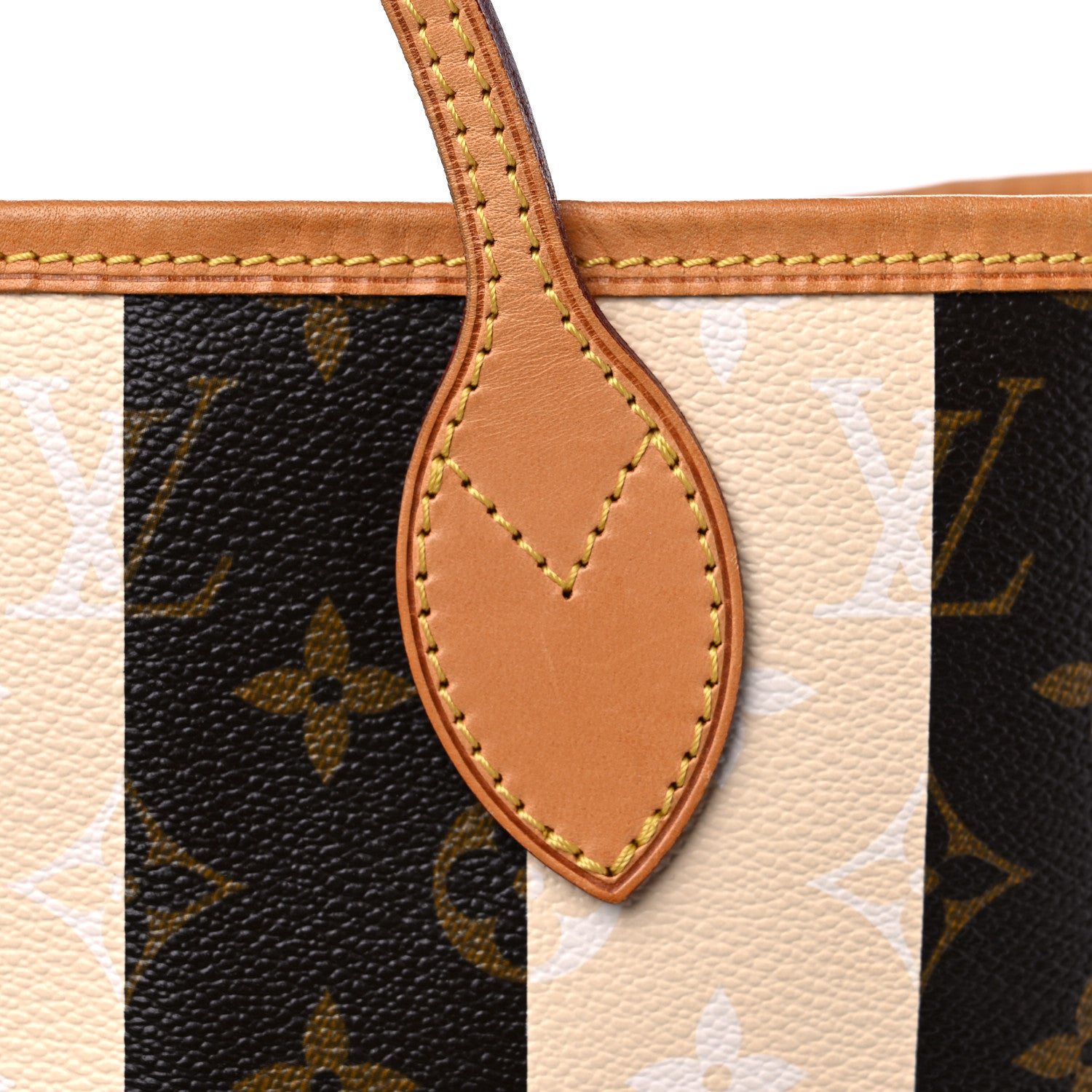 Louis Vuitton Monogram Rayures Neverfull MM 19 of 22