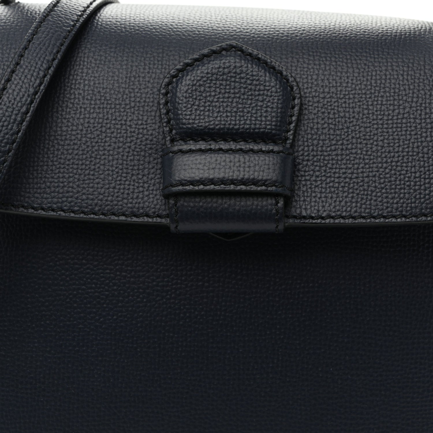 Burberry Derby Calfskin House Check Medium Camberley Ink Blue 7 of 10