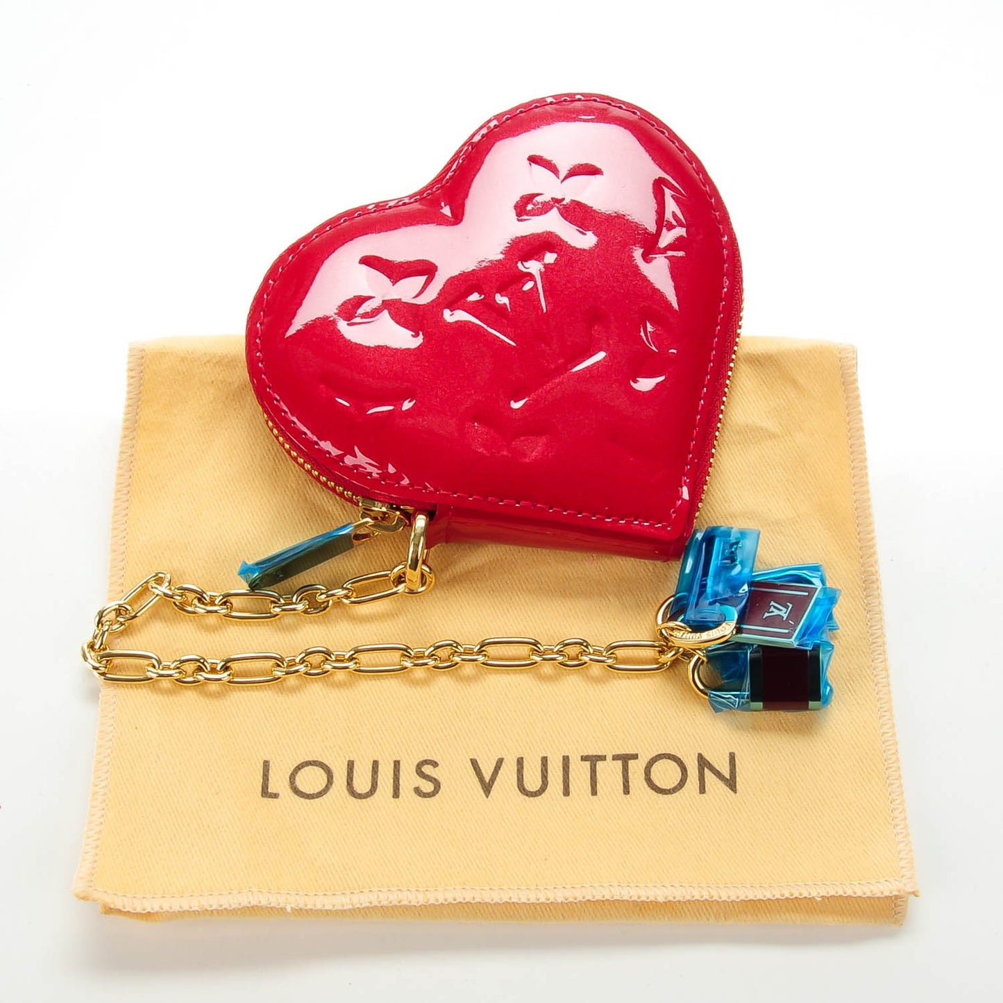 Vernis Coeur Heart Coin Purse Pomme D'Amour