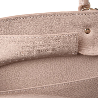 Balenciaga Grained Calfskin Gold Metallic Edge Hardware Papier Mini A4 Bois de Rose 8 of 10
