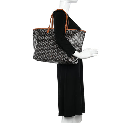 Goyard Goyardine Saint Louis PM Black Gold 2 of 11