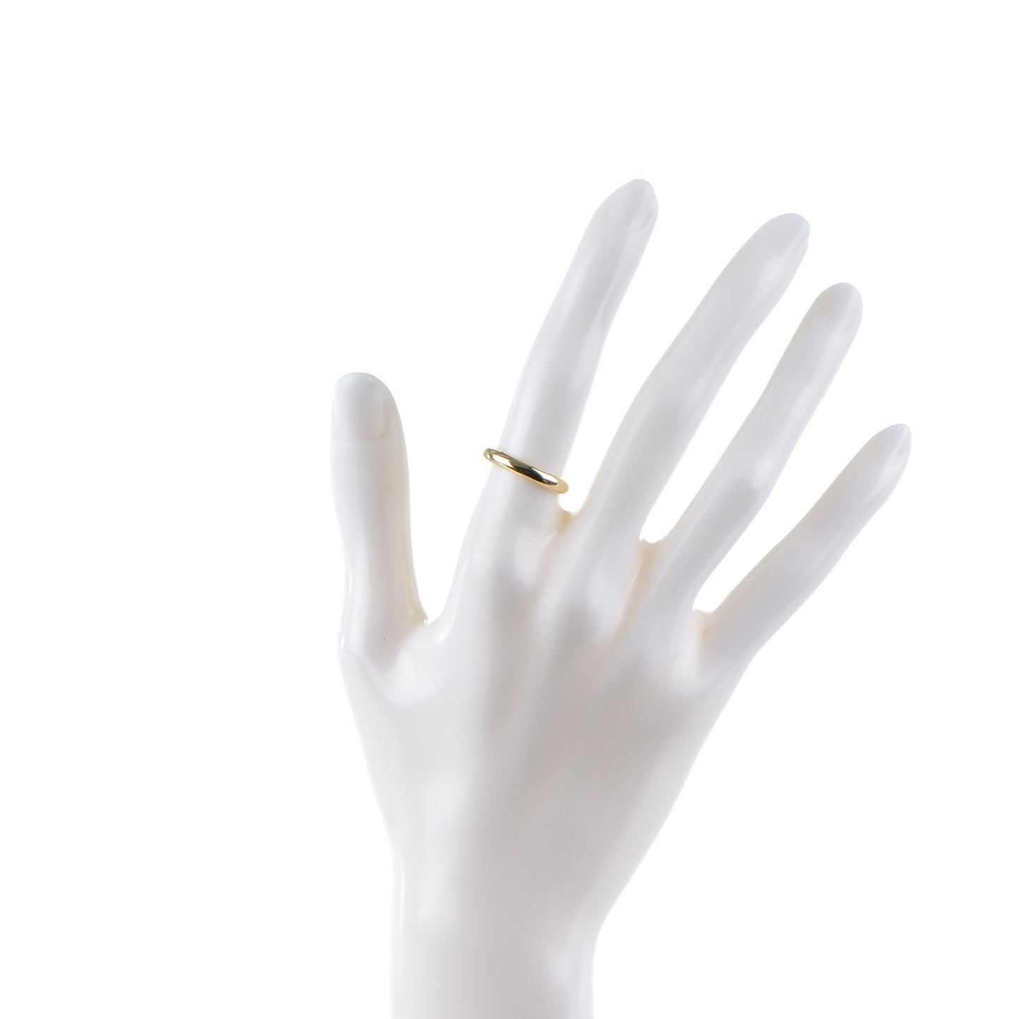 18k Yellow Gold Lucida Wedding Band Ring 50 5.5