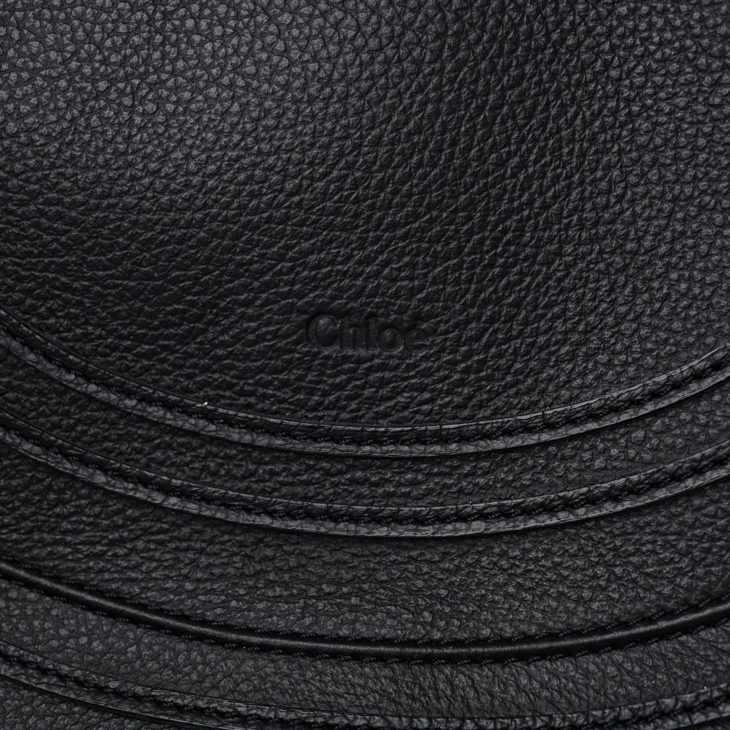 Calfskin Medium Marcie Round Crossbody Bag Black