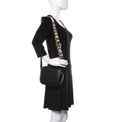 Stella McCartney Eco Alter Nappa Perforated Logo Mini Bag Black 2 of 8