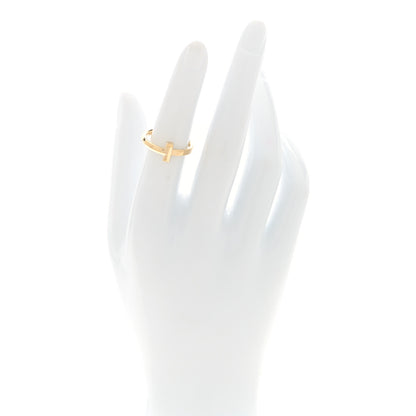 Tiffany 18K Yellow Gold T T1 Ring 52 6 2 of 5