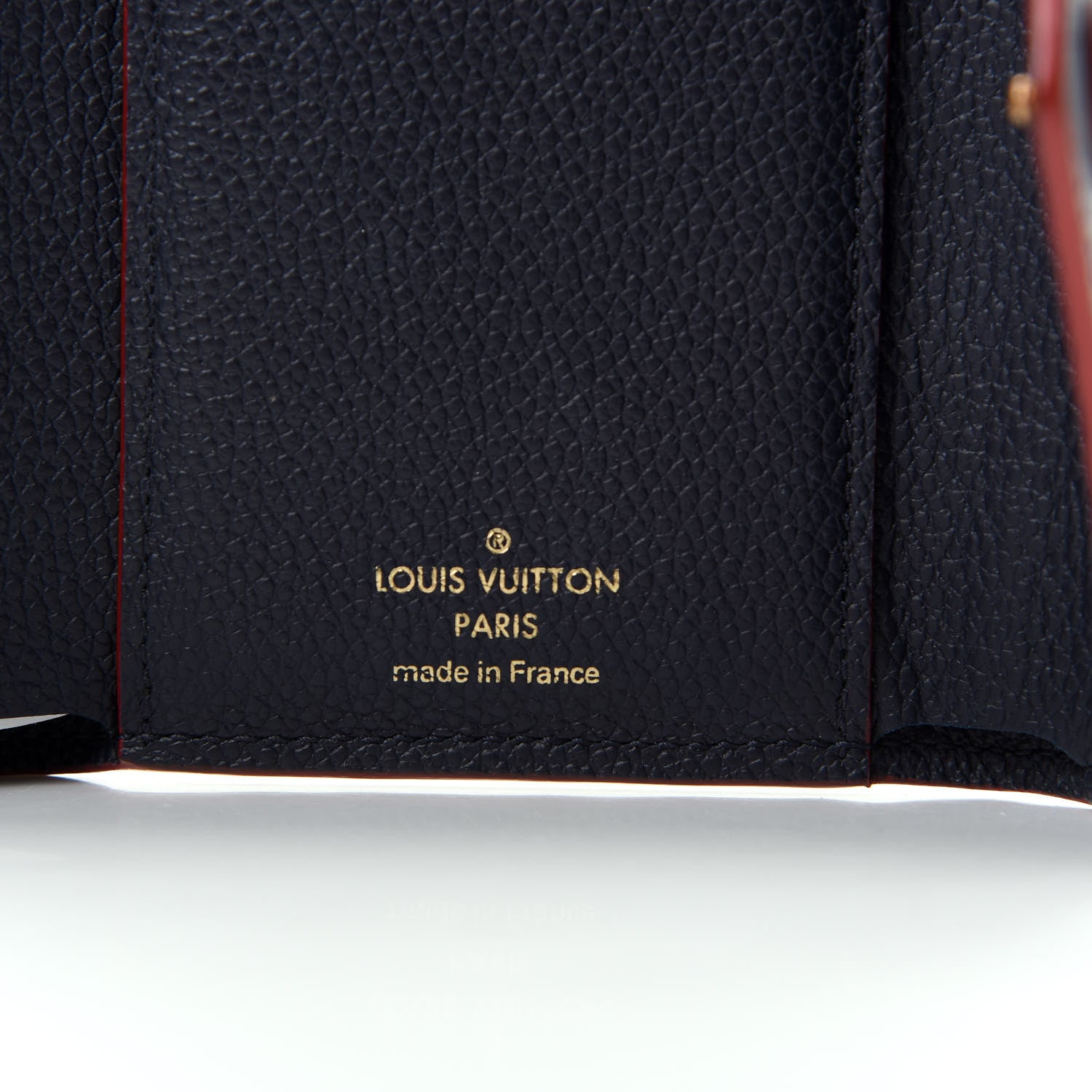 Louis Vuitton Empreinte Victorine Wallet Marine Rouge 6 of 9